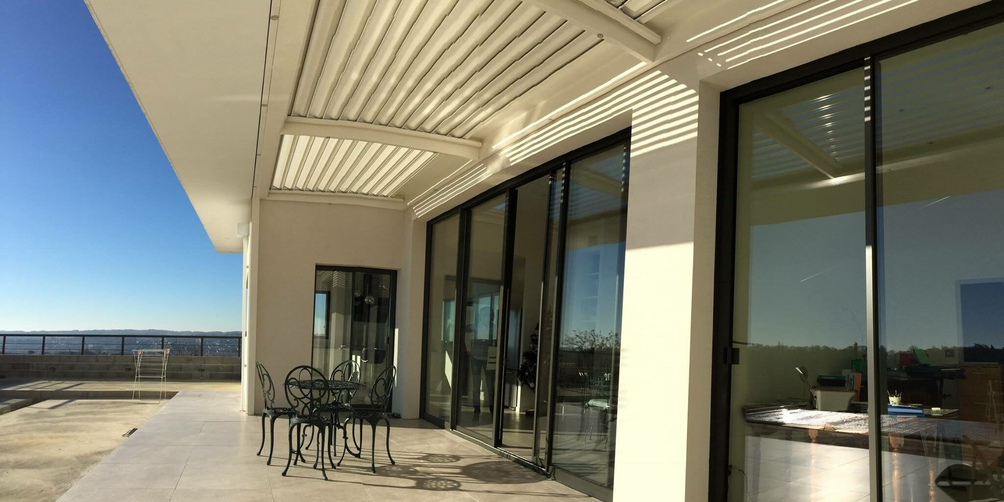 pergola technal dans gers