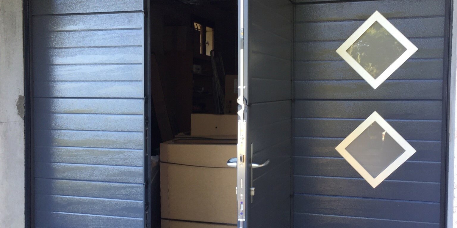 portail de garage alu technal