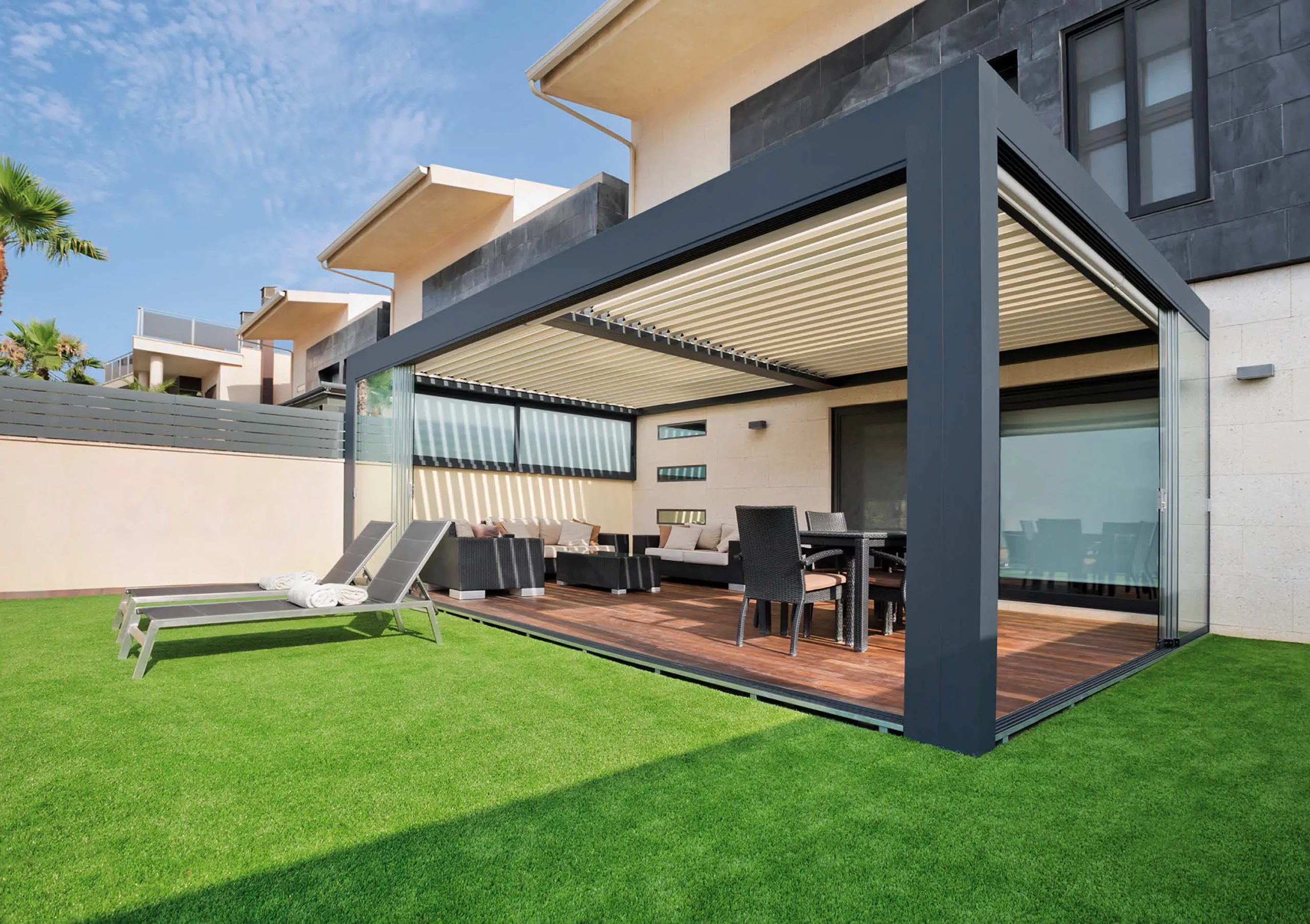 pergola-bioclimatique-auch menuiserie