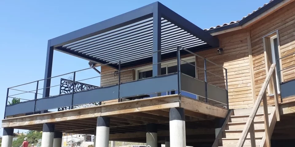 pergola menuiserie gers
