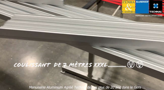 menuiserie baie coulissante technal