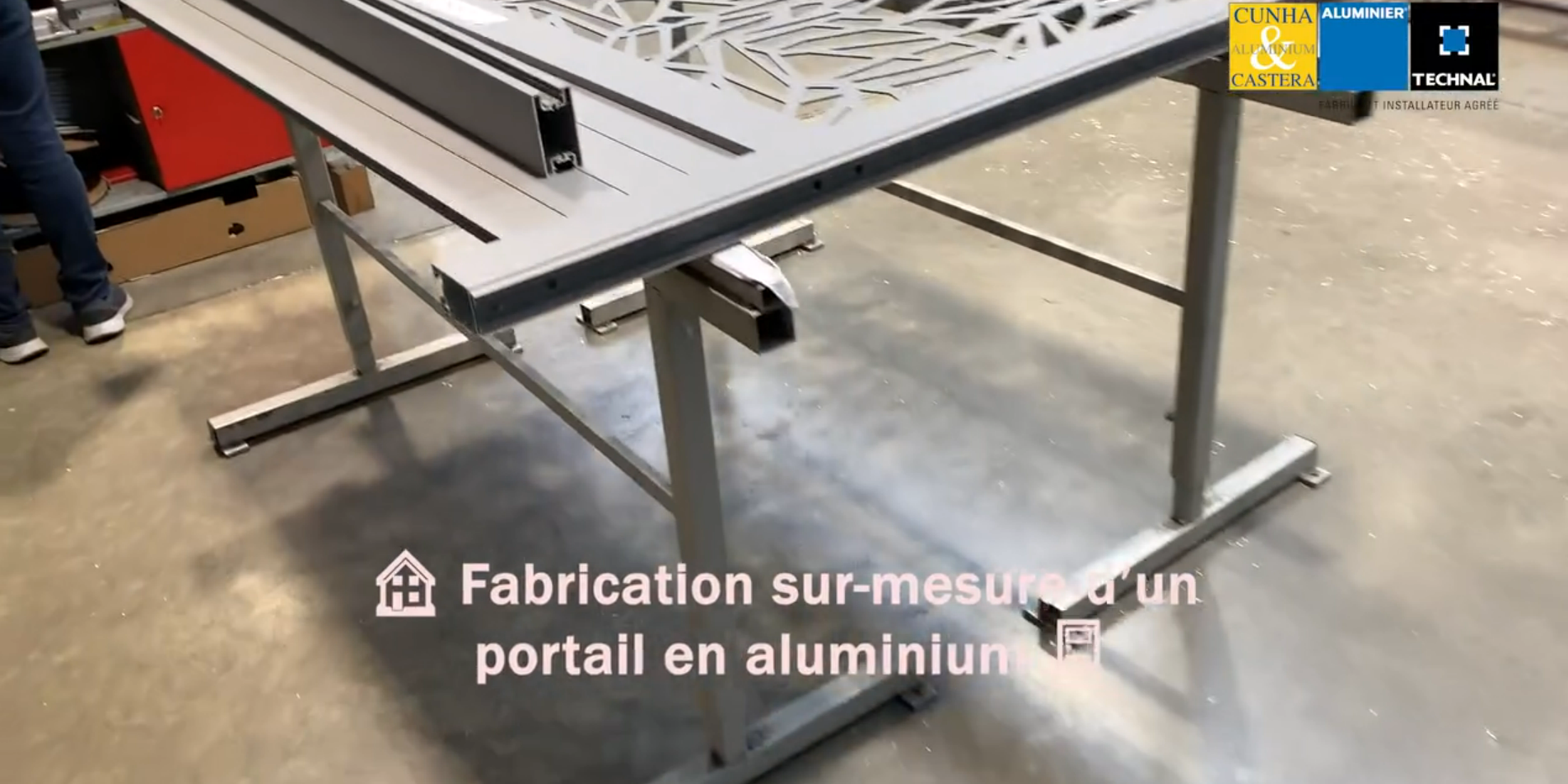 portail en aluminium gers