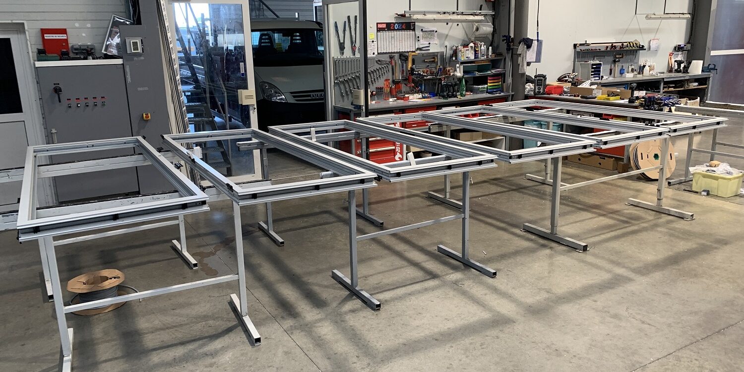 porte repliable technal ambial aluminium