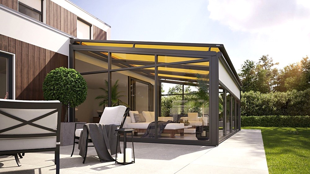 Store aluminium extérieur résistant au vent Auch