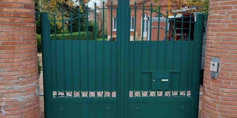 Portail aluminium sur mesure Auch