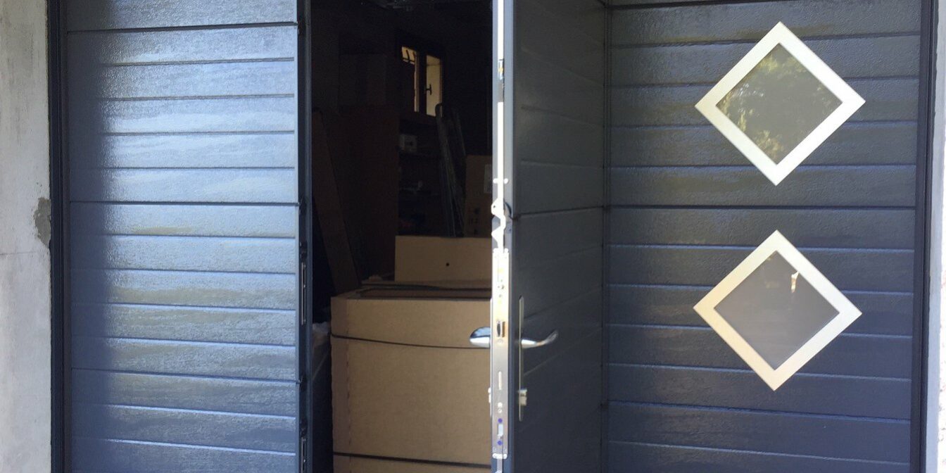 Portail de garage en aluminium sur mesure Auch Gers