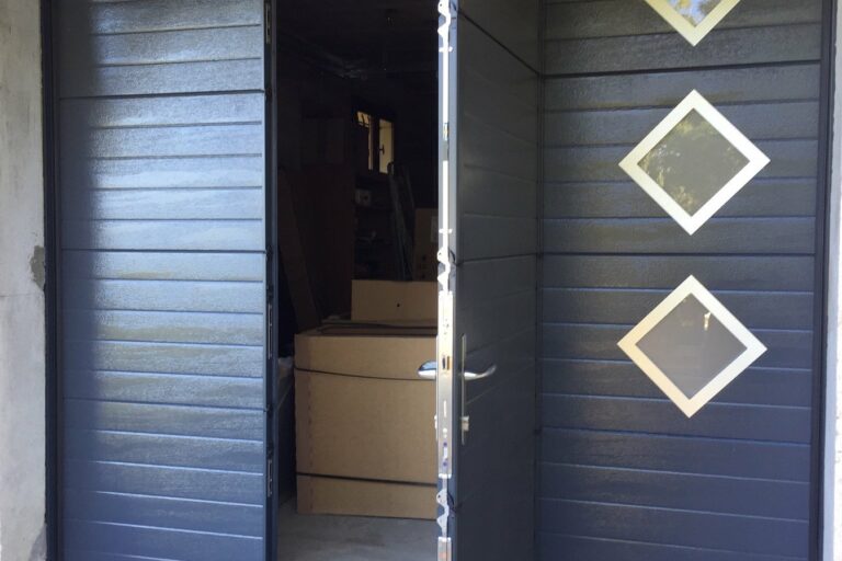 Portail de garage en aluminium sur mesure Auch Gers