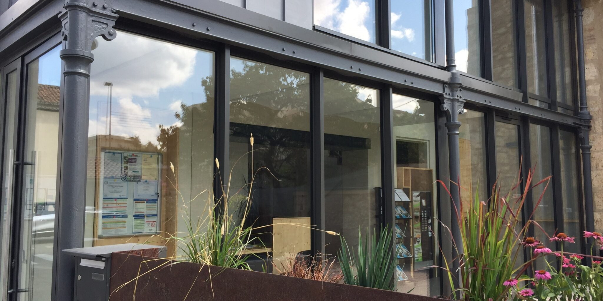 Pose de façade vitrée à Auch