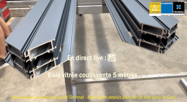 baie vitrée coulissante