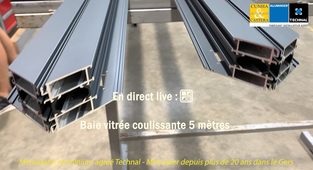 baie vitrée coulissante
