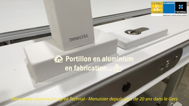 portillon aluminium auch gers menuiserie