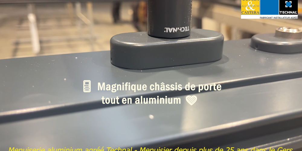 Menuiseries auch gers porte aluminium Menuiseries auch gers porte aluminium