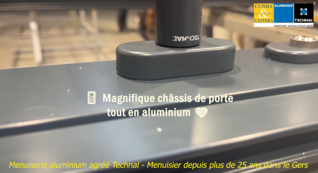 Menuiseries auch gers porte aluminium Menuiseries auch gers porte aluminium